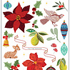 Craft Consortium Tis the Season Rub-on Transfers (CCRUBT004) (OUTLET)