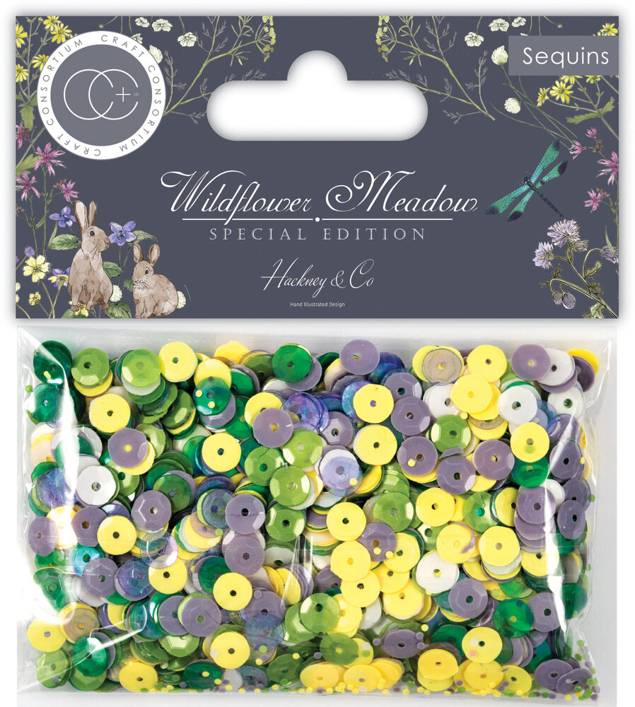 Craft Consortium Wildflower Meadow Special Edition Sequins (CCSQN008) (OUTLET)