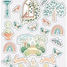 Craft Consortium Secret Garden Puffy Stickers (CCSTKR001) (OUTLET)