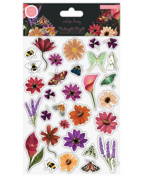 Craft Consortium Midnight Flight Puffy Stickers (CCSTKR003) (OUTLET)