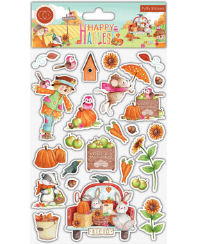 Craft Consortium Happy Harvest Puffy Stickers (CCSTKR005) (OUTLET)