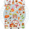 Craft Consortium Happy Harvest Puffy Stickers (CCSTKR005) (OUTLET)