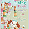 Craft Consortium The Gift of Giving Clear Stamps Pop the Cork (CCSTMP042) (OUTLET)