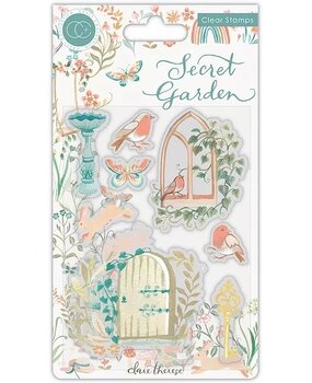 Craft Consortium Secret Garden Clear Stamps (CCSTMP060) (OUTLET)