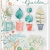 Craft Consortium Secret Garden Topiary Clear Stamps (CCSTMP061) (OUTLET)