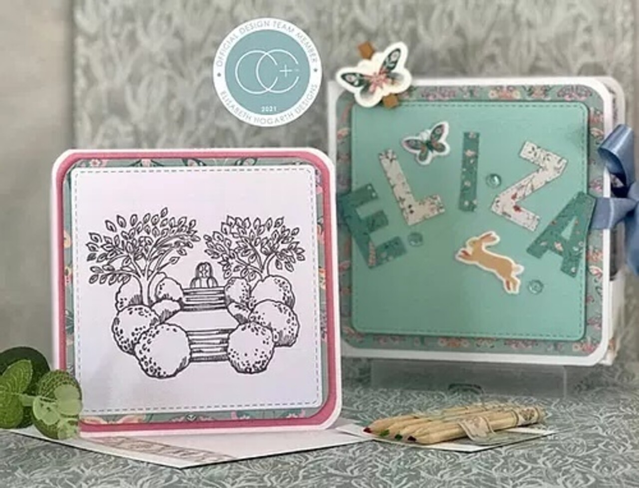 Craft Consortium Secret Garden Topiary Clear Stamps (CCSTMP061) (OUTLET)