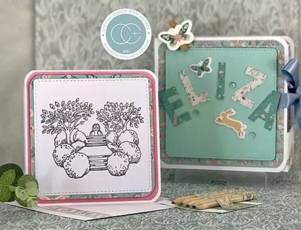 Craft Consortium Secret Garden Topiary Clear Stamps (CCSTMP061) (OUTLET)