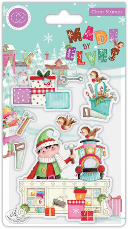 Craft Consortium Made by Elves Workshop Clear Stamps (CCSTMP068) (OUTLET)