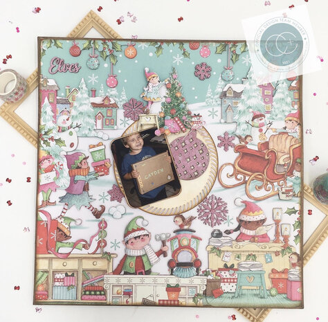 Craft Consortium Made by Elves Workshop Clear Stamps (CCSTMP068) (OUTLET)