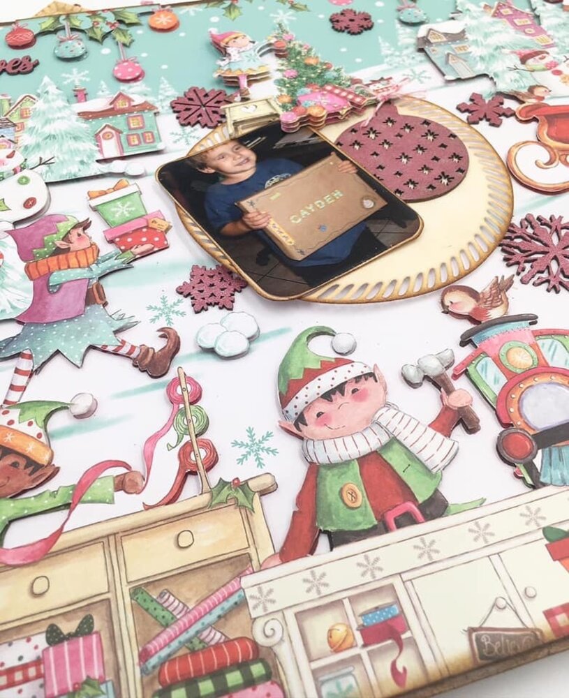 Craft Consortium Made by Elves Workshop Clear Stamps (CCSTMP068) (OUTLET)