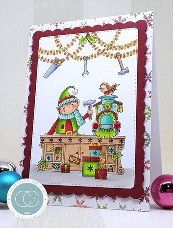 Craft Consortium Made by Elves Workshop Clear Stamps (CCSTMP068) (OUTLET)