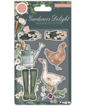 Craft Consortium Gardeners Delight Clear Stamps (CCSTMP079) (OUTLET)