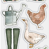 Craft Consortium Gardeners Delight Clear Stamps (CCSTMP079) (OUTLET)