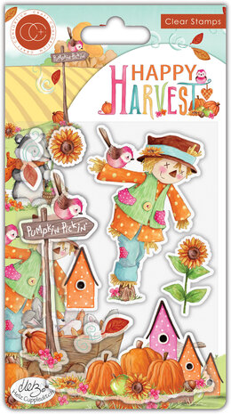 Craft Consortium Happy Harvest Clear Stamps Sunflower (CCSTMP084) (OUTLET)