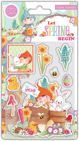 Craft Consortium Let Spring Begin Clear Stamps Let Spring Begin (CCSTMP086) (OUTLET)
