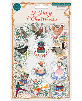 Craft Consortium 12 Days of Christmas Clear Stamps (CCSTMP091) (OUTLET)