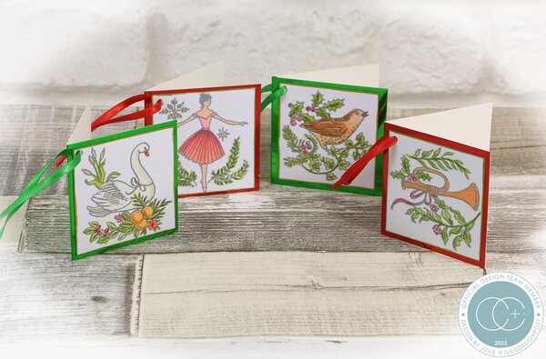 Craft Consortium 12 Days of Christmas Clear Stamps (CCSTMP091) (OUTLET)