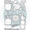 Craft Consortium Botany Boutique Clear Stamps Cactus (CCSTMP092) (OUTLET)