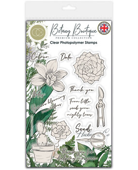 Craft Consortium Botany Boutique Clear Stamps Orchid (CCSTMP093) (OUTLET)
