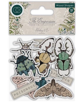 Craft Consortium The Emporium Wood Shapes (CCWDNS002) (OUTLET)