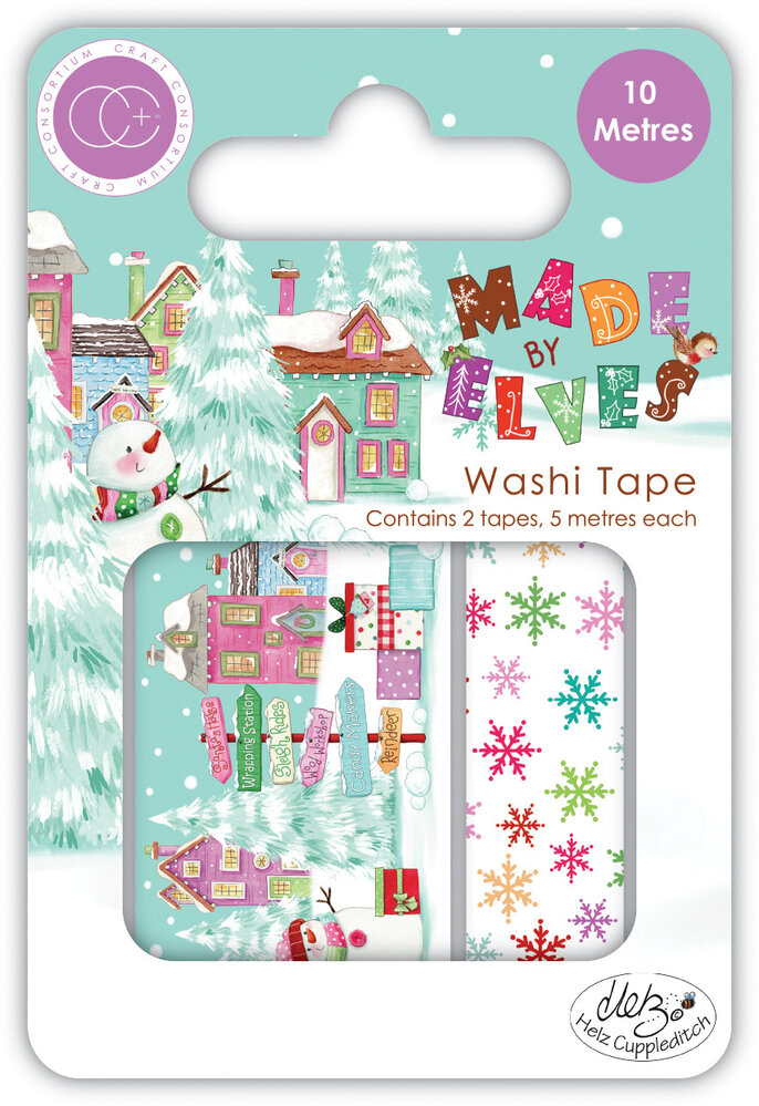 Craft Consortium Made by Elves Washi Tape (CCWTPE013) (OUTLET) Craft Consortium Made by Elves Washi Tape (CCWTPE013) (OUTLET)