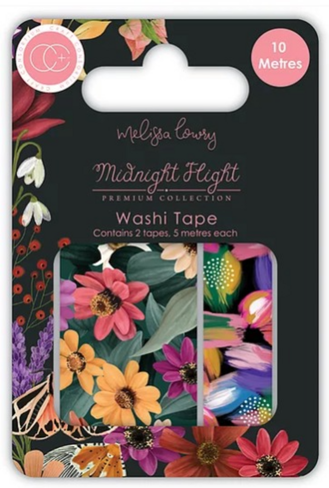 Craft Consortium Midnight Flight Washi Tape (CCWTPE014) (OUTLET)