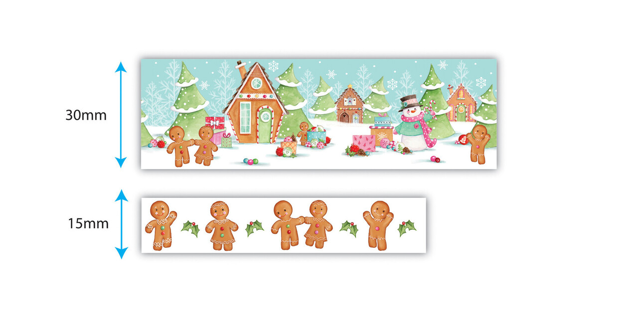 Craft Consortium Candy Christmas Washi Tape (CCWTPE019) (OUTLET)