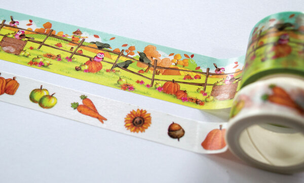 Craft Consortium Happy Harvest Washi Tape (CCWTPE020) (OUTLET)