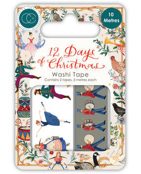 Craft Consortium 12 Days of Christmas Washi Tape (CCWTPE022) (OUTLET)