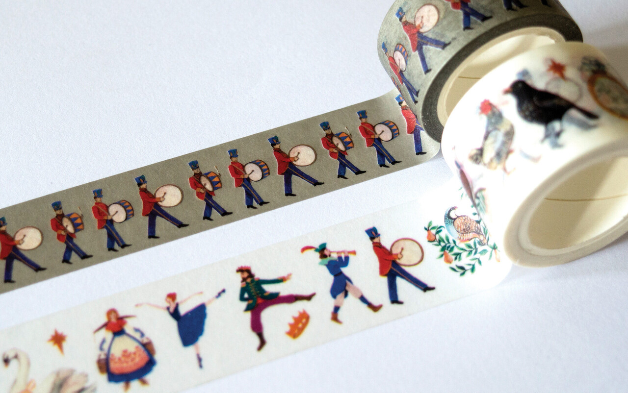 Craft Consortium 12 Days of Christmas Washi Tape (CCWTPE022) (OUTLET)