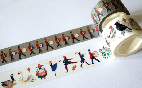 Craft Consortium 12 Days of Christmas Washi Tape (CCWTPE022) (OUTLET)