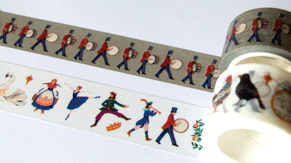 Craft Consortium 12 Days of Christmas Washi Tape (CCWTPE022) (OUTLET)