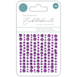 Craft Consortium Adhesive Dew Drops Purple (CEDROP007) (OUTLET)