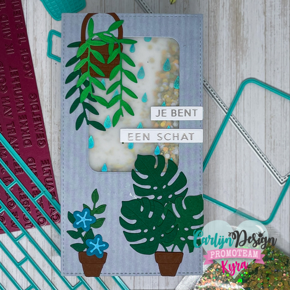 CarlijnDesign Chunky Glitter Colorshift Rainbow Green 20g (CDGL-0013) (OUTLET)