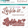 CarlijnDesign Hot Foil Liefde Is (CDHF-0005) (OUTLET)