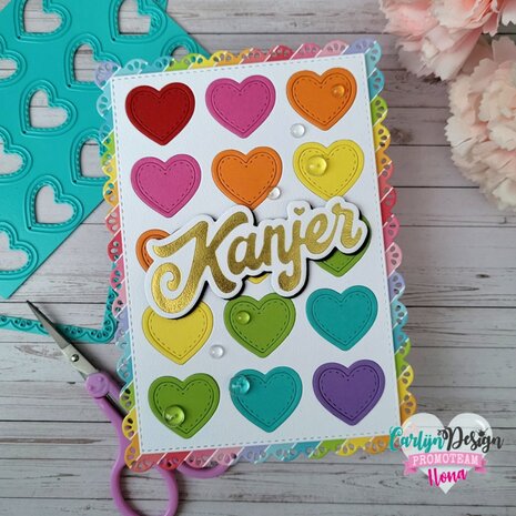 CarlijnDesign Hot Foil Grote Teksten 6 Kanjer (CDHF-0022) (OUTLET)