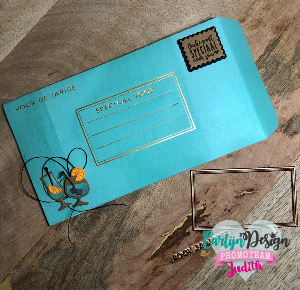 CarlijnDesign Hot Foil Leuke Post Adreslabel (CDHF-0023) (OUTLET)