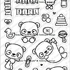 CarlijnDesign Stempels Baby Panda (CDJD-0024) (OUTLET)
