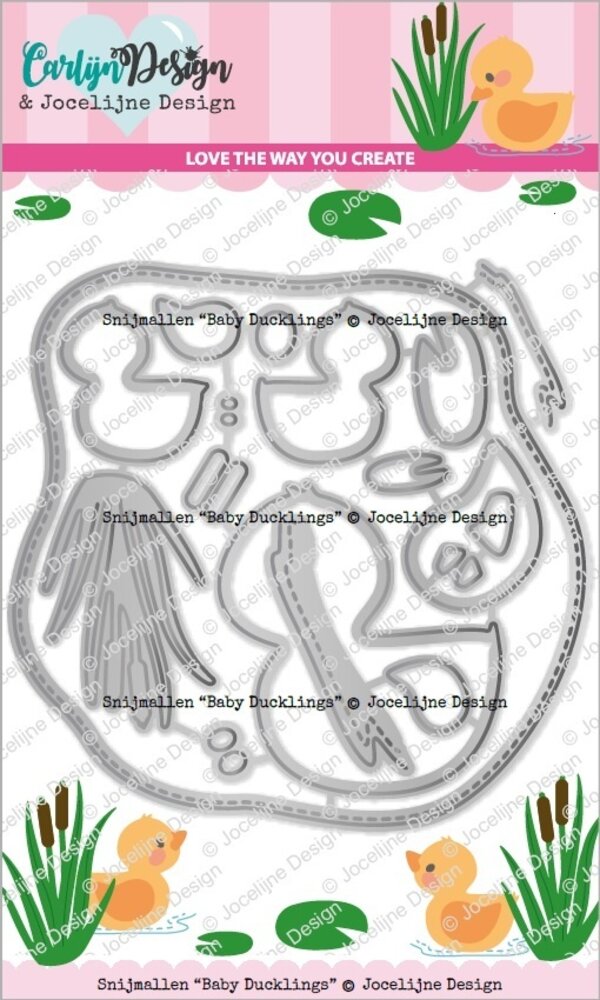 CarlijnDesign Snijmallen Baby Ducklings (CDJD-0027) (OUTLET) CarlijnDesign Snijmallen Baby Ducklings (CDJD-0027) (OUTLET)