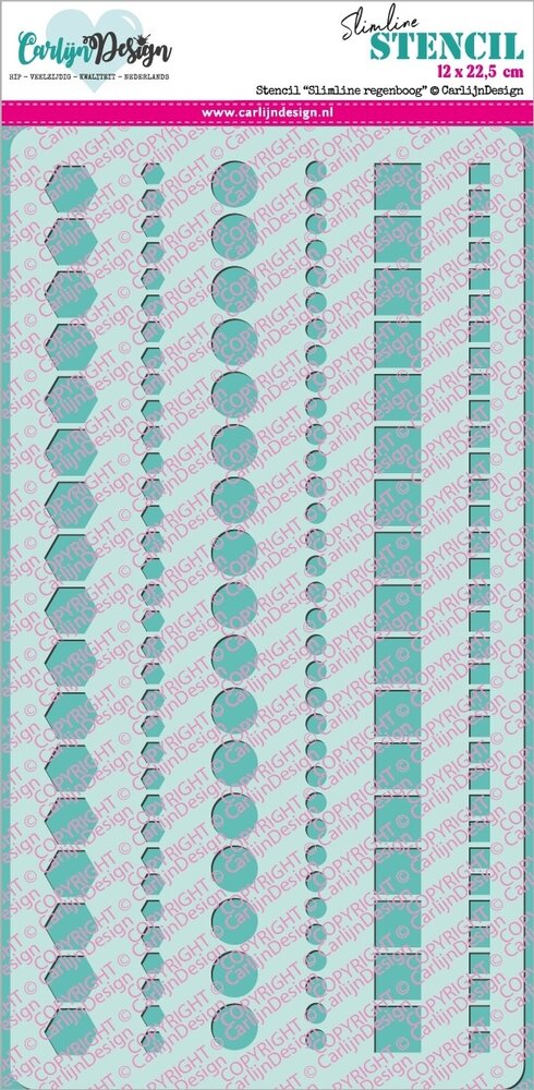 CarlijnDesign Stencil Slimline Randen 1 (CDSC-0014) (OUTLET) CarlijnDesign Stencil Slimline Randen 1 (CDSC-0014) (OUTLET)