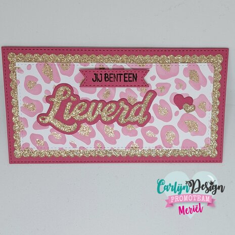 CarlijnDesign Stencil A6 Panter (CDSC-0025) (OUTLET)