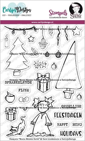 CarlijnDesign Stempels Mooie Mensen Kerst (CDSL-0004) (OUTLET) CarlijnDesign Stempels Mooie Mensen Kerst (CDSL-0004) (OUTLET)