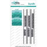 CarlijnDesign Snijmallen Randwoorden Zomer (CDSN-0021) (OUTLET)