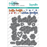 CarlijnDesign Snijmallen Woorden Herfst & Winter (CDSN-0031) (OUTLET)