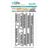 CarlijnDesign Snijmallen Randwoorden Planner Tabbladen (CDSN-0095) (OUTLET)