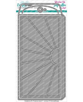 CarlijnDesign Snijmallen Slimline Kaart 7 + Envelop (CDSN-0136) (OUTLET)