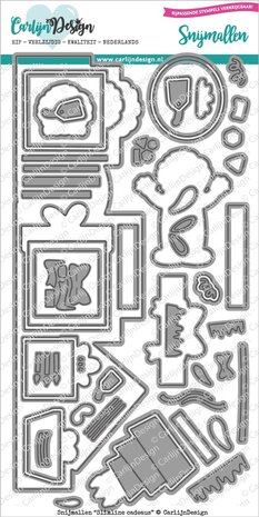 CarlijnDesign Snijmallen Slimline Cadeaus (CDSN-0140) (OUTLET)