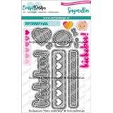 CarlijnDesign Snijmallen Baby Onderweg (CDSN-0153) (OUTLET)