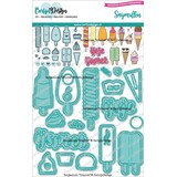 CarlijnDesign Snijmallen Ijspret (CDSN-0179) (OUTLET)