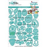 CarlijnDesign Snijmallen Gnome Set 5 Pasen (CDSN-0209) (OUTLET)